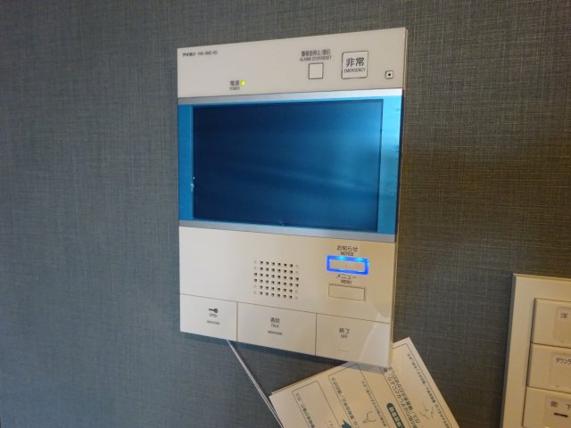 TVインターホン付きです。