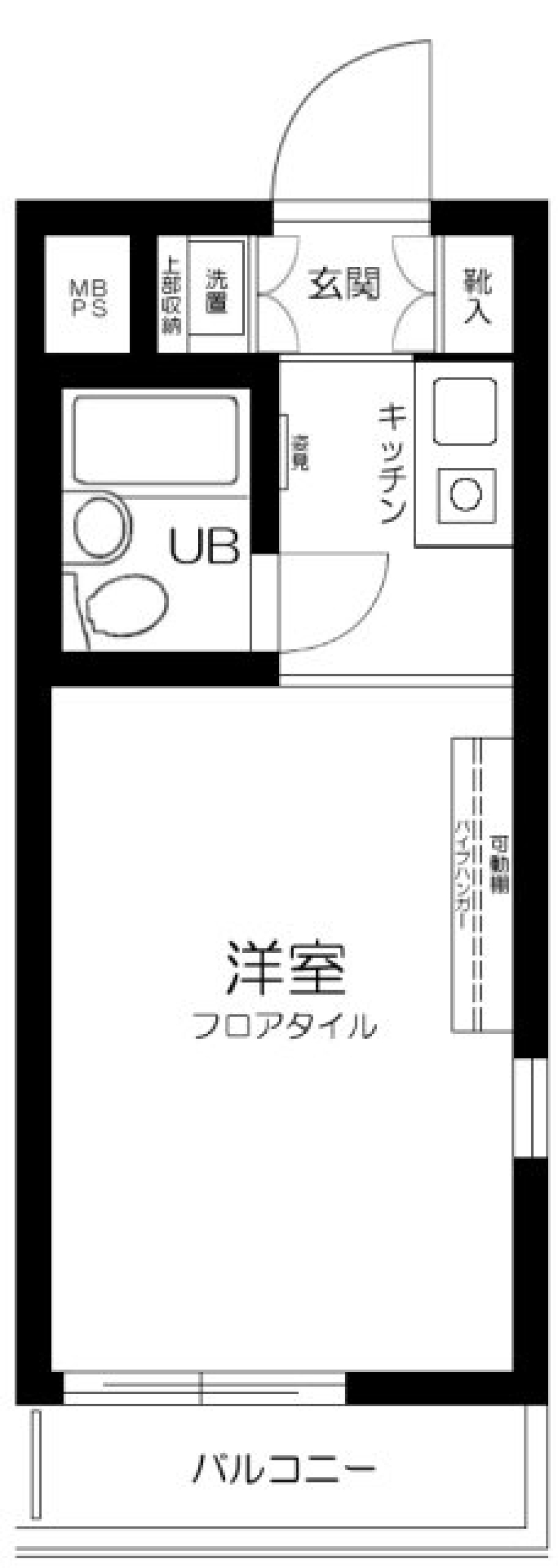 都心にありながらも歴史を感じれる場所の間取り図