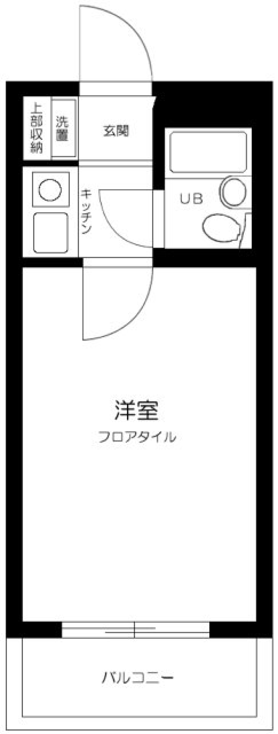 コンパクトにシンプルな空間に住まうの間取り図