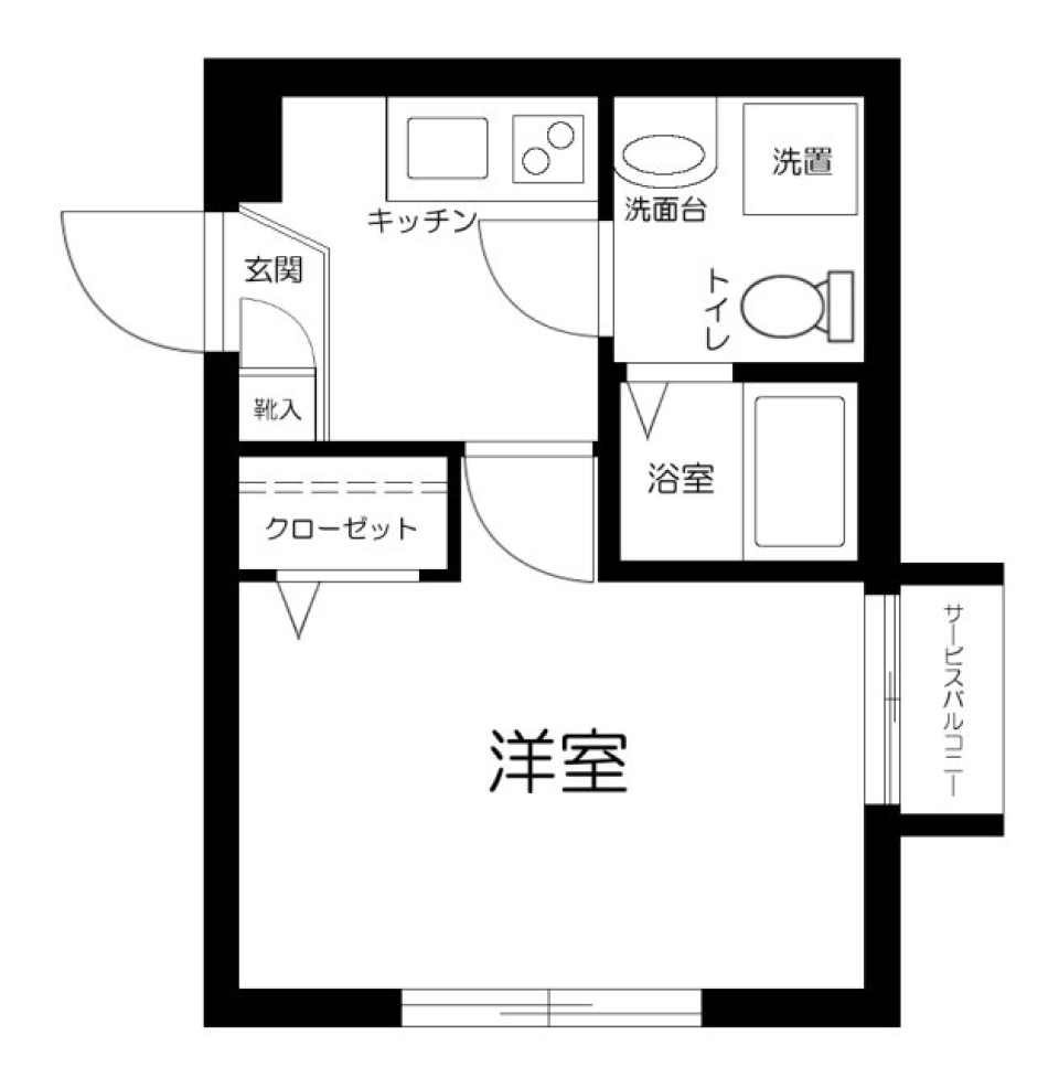 新しい空間で明るい陽射しを浴びて［新築］の間取り図