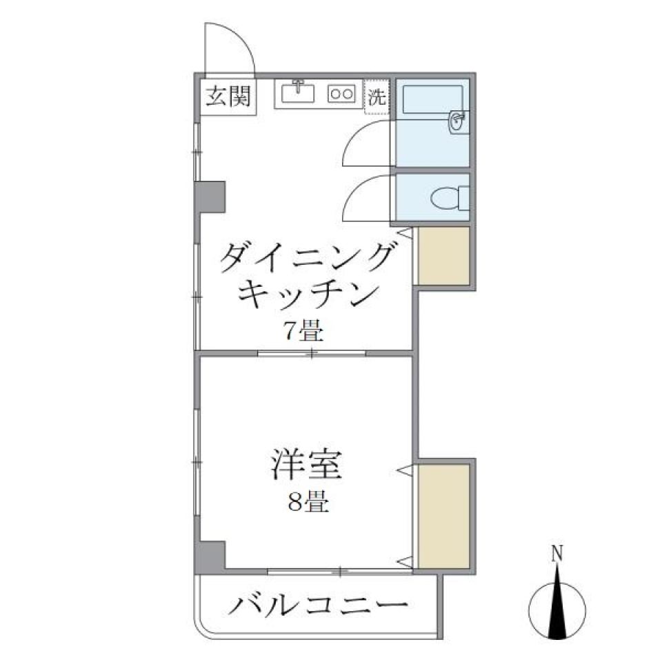 光と緑に囲まれて癒しの毎日をの間取り図