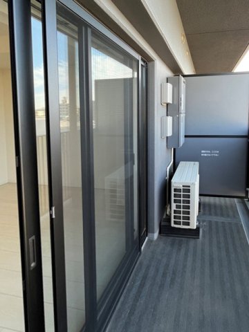 バルコニーはゆとりのある幅です。※写真は同タイプ住戸です。