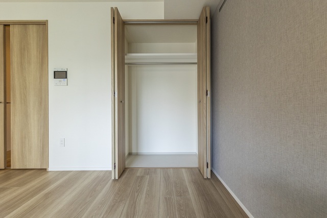 クローゼット付きです。
※写真は同タイプ住戸です。