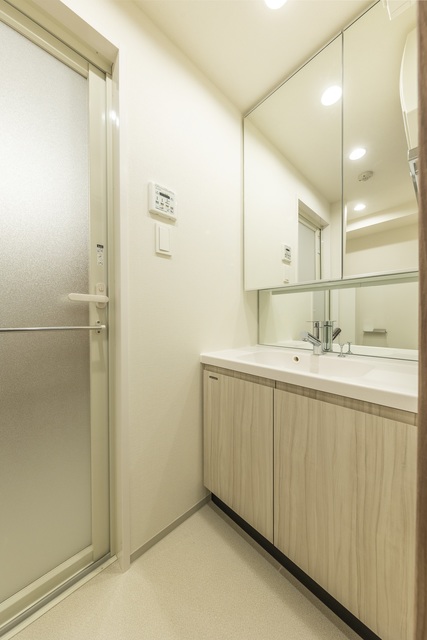 独立洗面台です。
※写真は同タイプ住戸です。