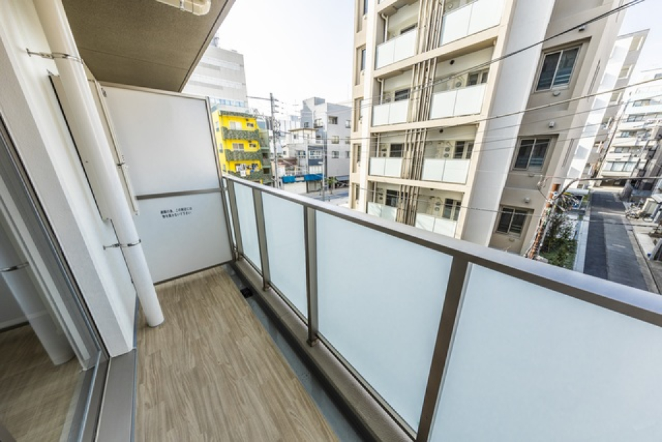 バルコニーの様子です。
※写真は同タイプ住戸です。
