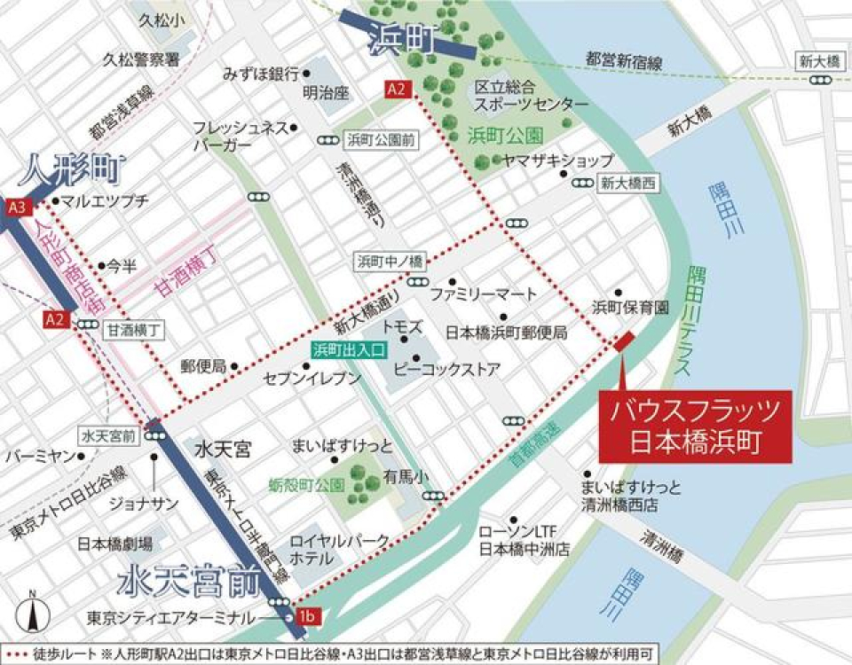 周辺地図です。