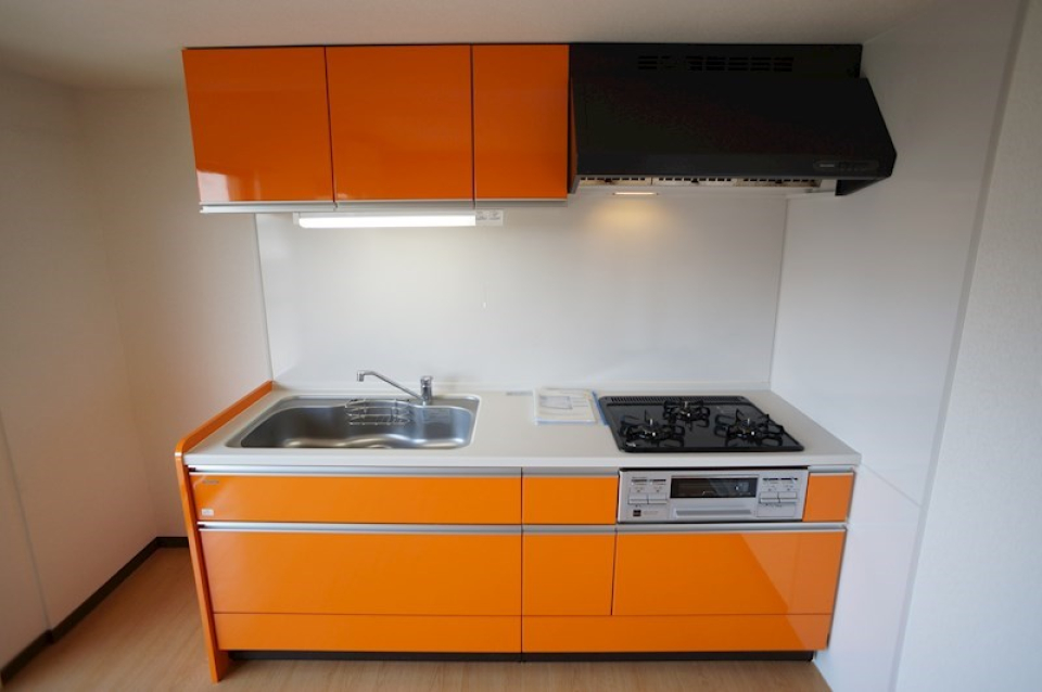 キッチン
かわいいオレンジ色