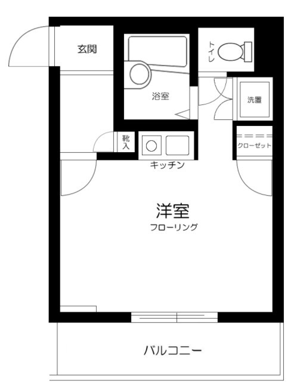 多摩川沿いは活気でいっぱい！運動したくなりませんか？の間取り図