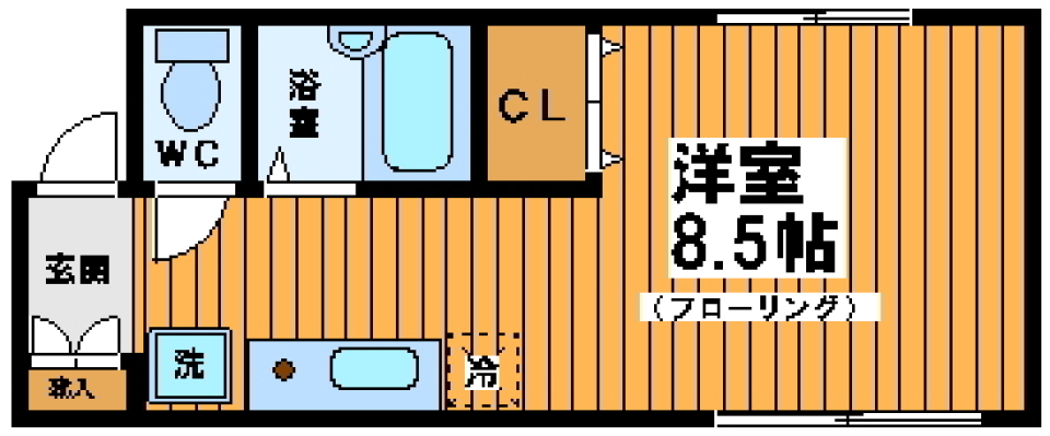 リーズナブルには理由があるの間取り図
