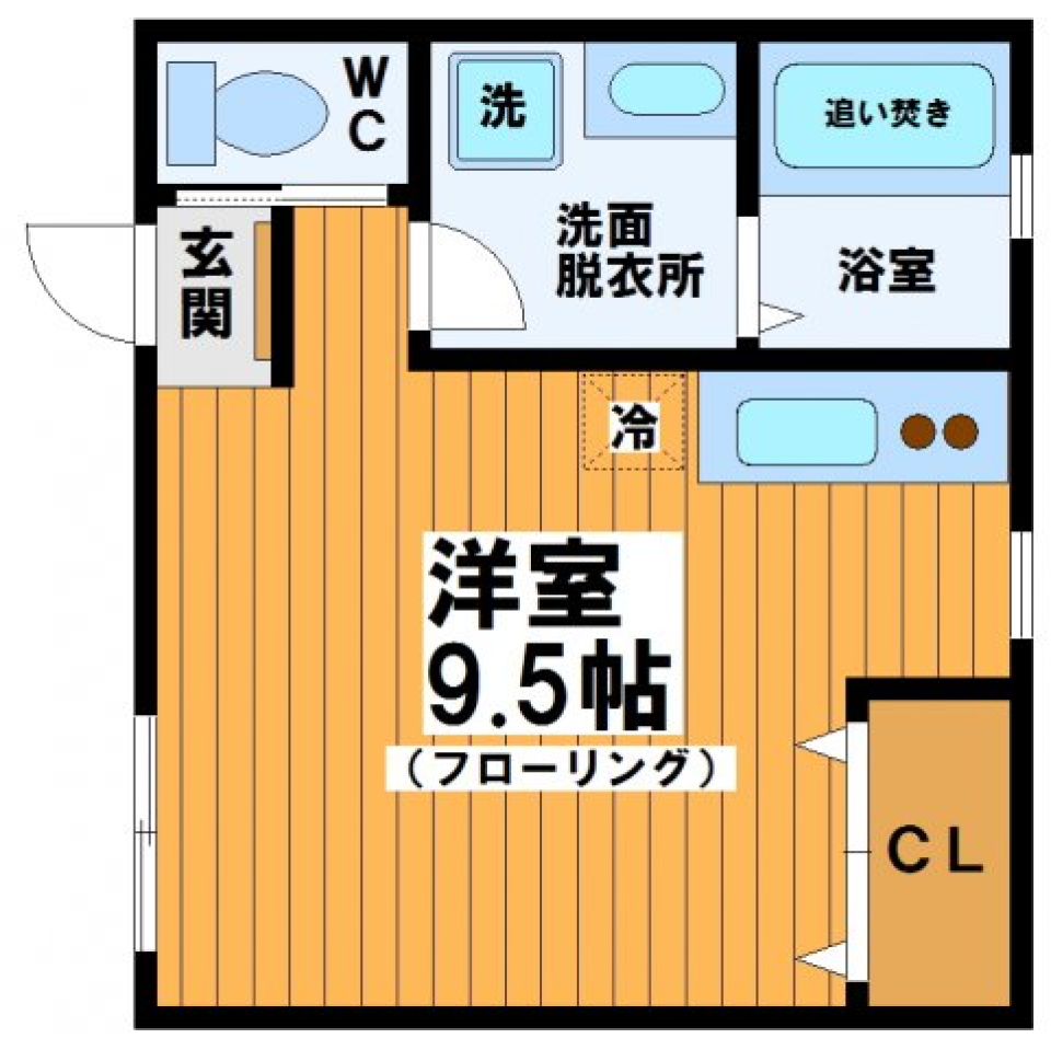 休日は公園散歩でリフレッシュの間取り図