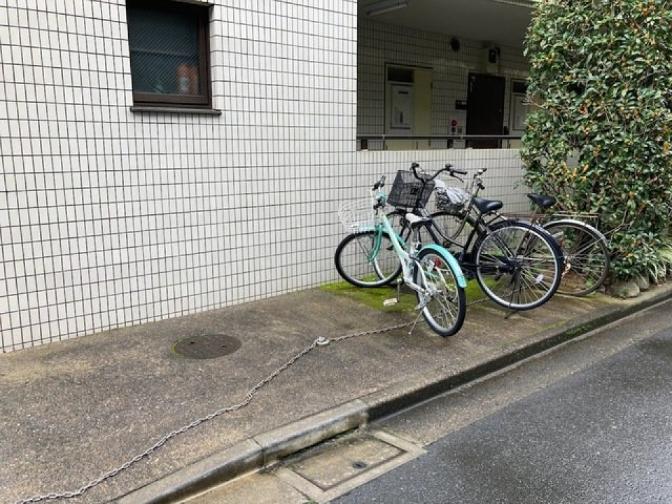 駐輪場もあります
