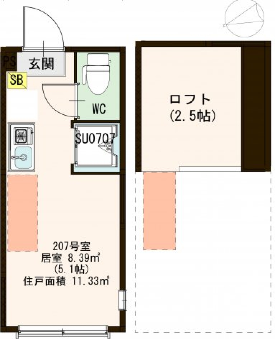 間取りです