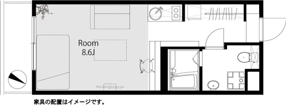 「今日はどんな珈琲にしようかな」の間取り図