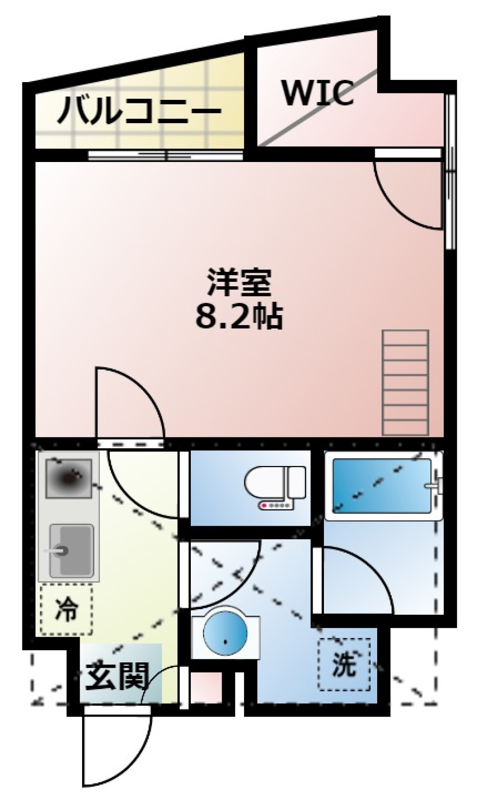 クールビューティーな毎日をの間取り図