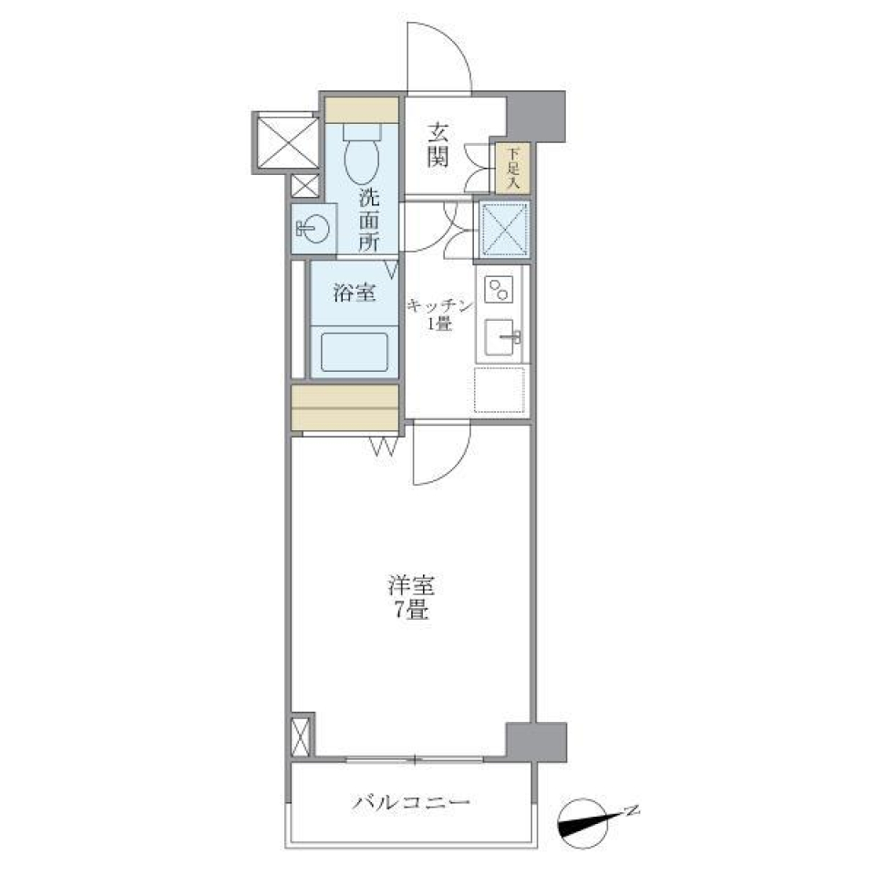 無駄がない完璧主義者の間取り図