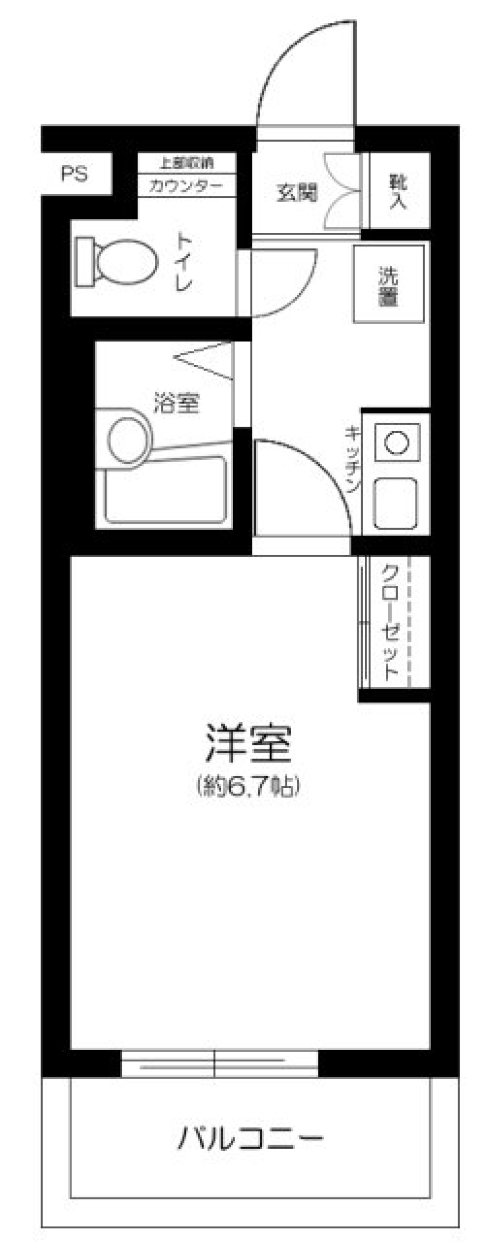 ナチュラルなお部屋をどんな空間にする？の間取り図