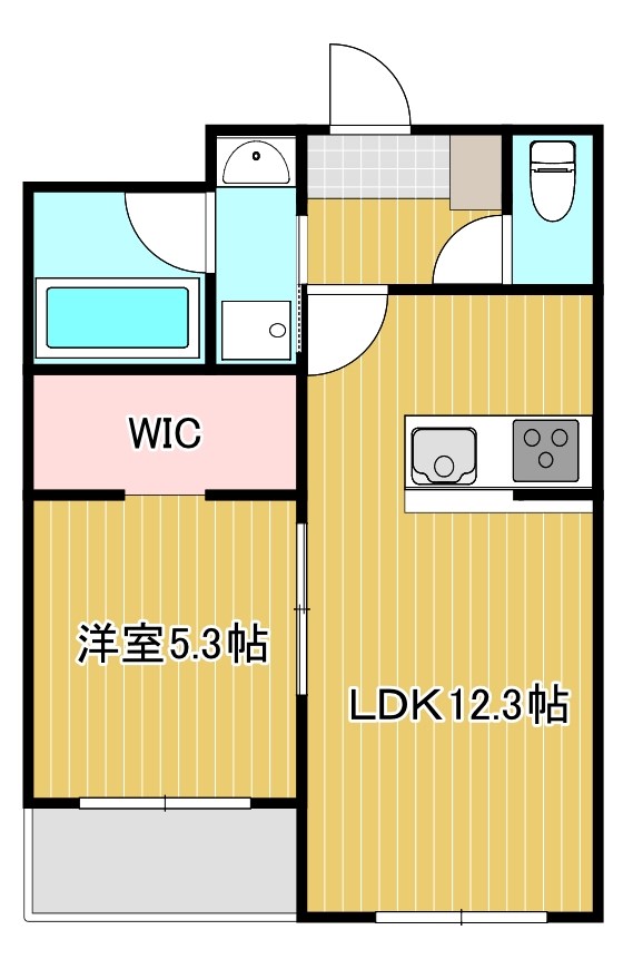 ふたり暮らしにピッタリな１LDK