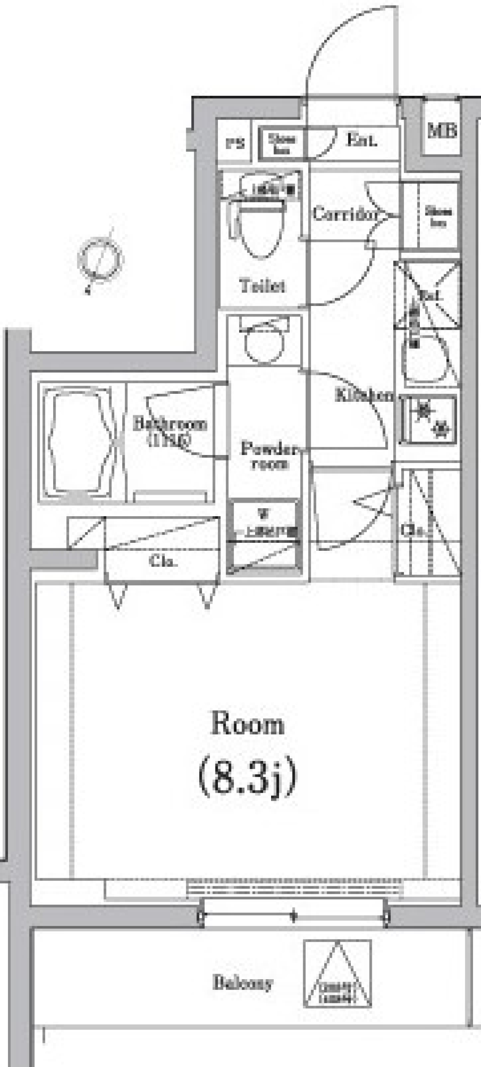 今日も元気にいってらっしゃい！［ペット可］の間取り図