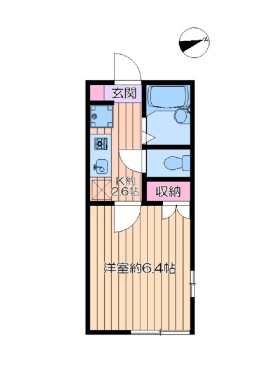 ＭａＫａＮａ　101号室の間取り図