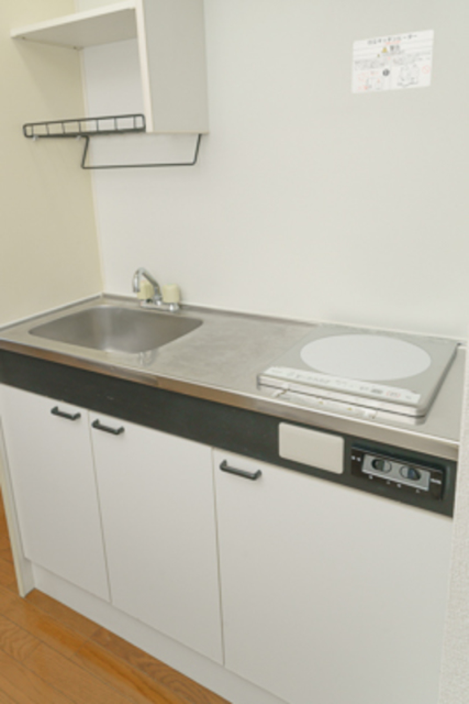 キッチンは安心安全のIH対応。
※写真は同タイプ住戸です。