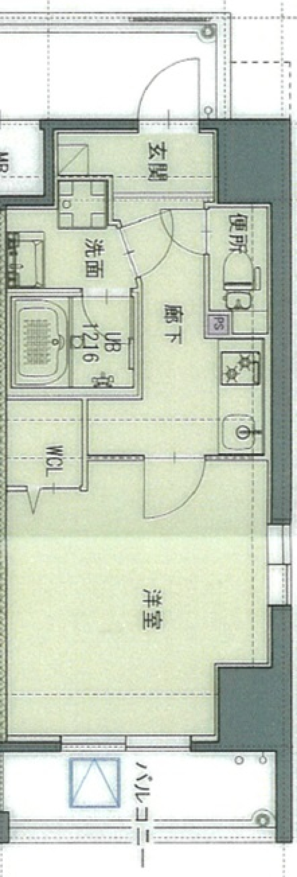 ユリカロゼ篠崎駅前　902号室［ペット可］の間取り図