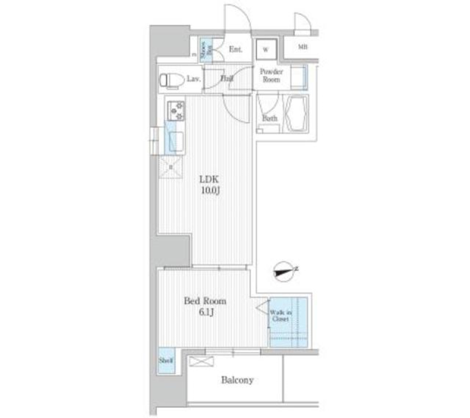 東京Ｈｉｇｈｔｏｗｅｒの間取り図
