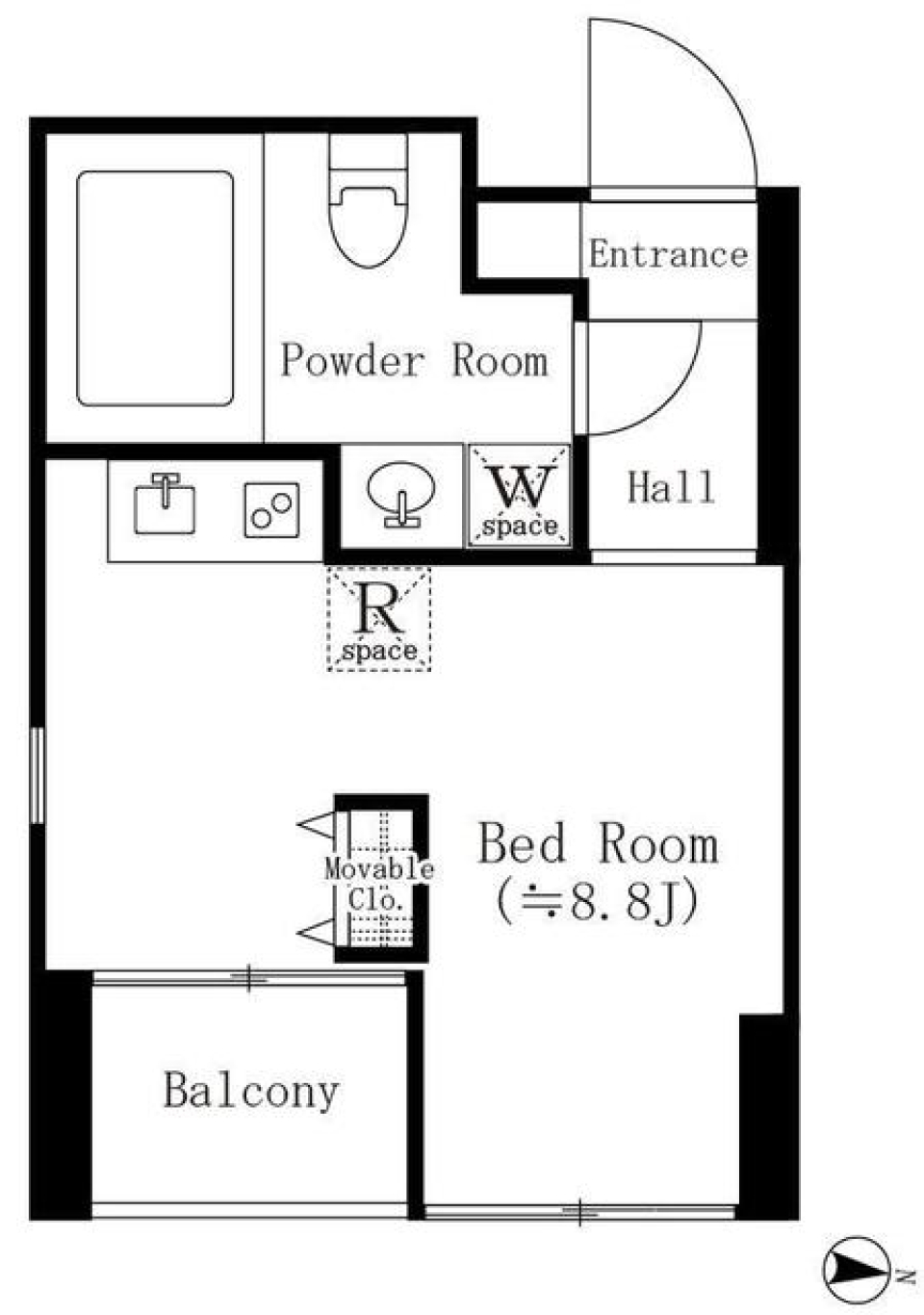 Ｓｔｅｌｌａ池上　502号室の間取り図