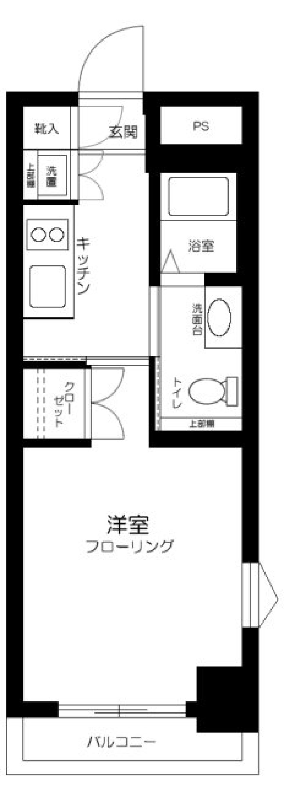 プログレス下高井戸　506号室の間取り図