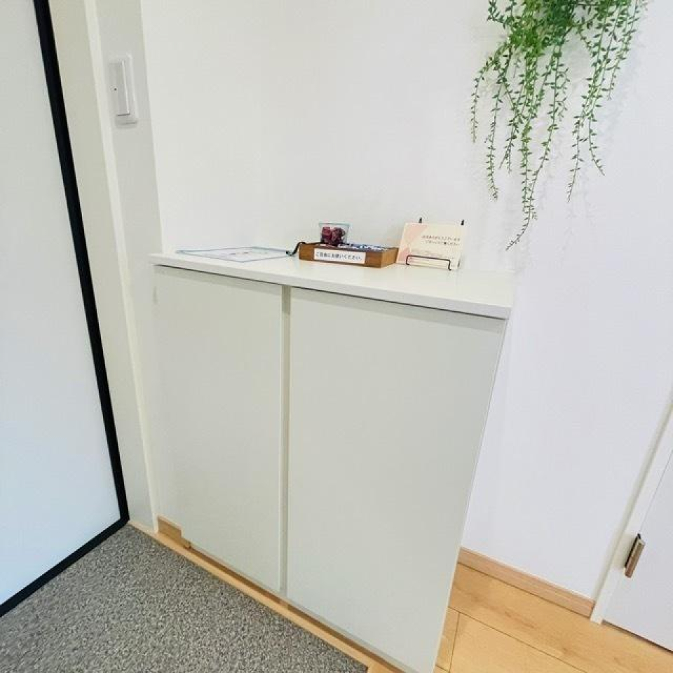 靴箱はコンパクト