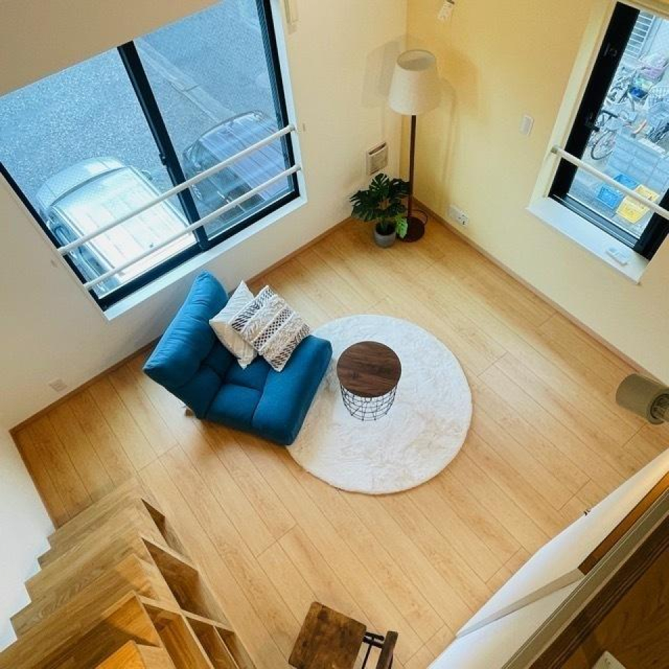 ロフトから見下ろすした光景もなんかいい