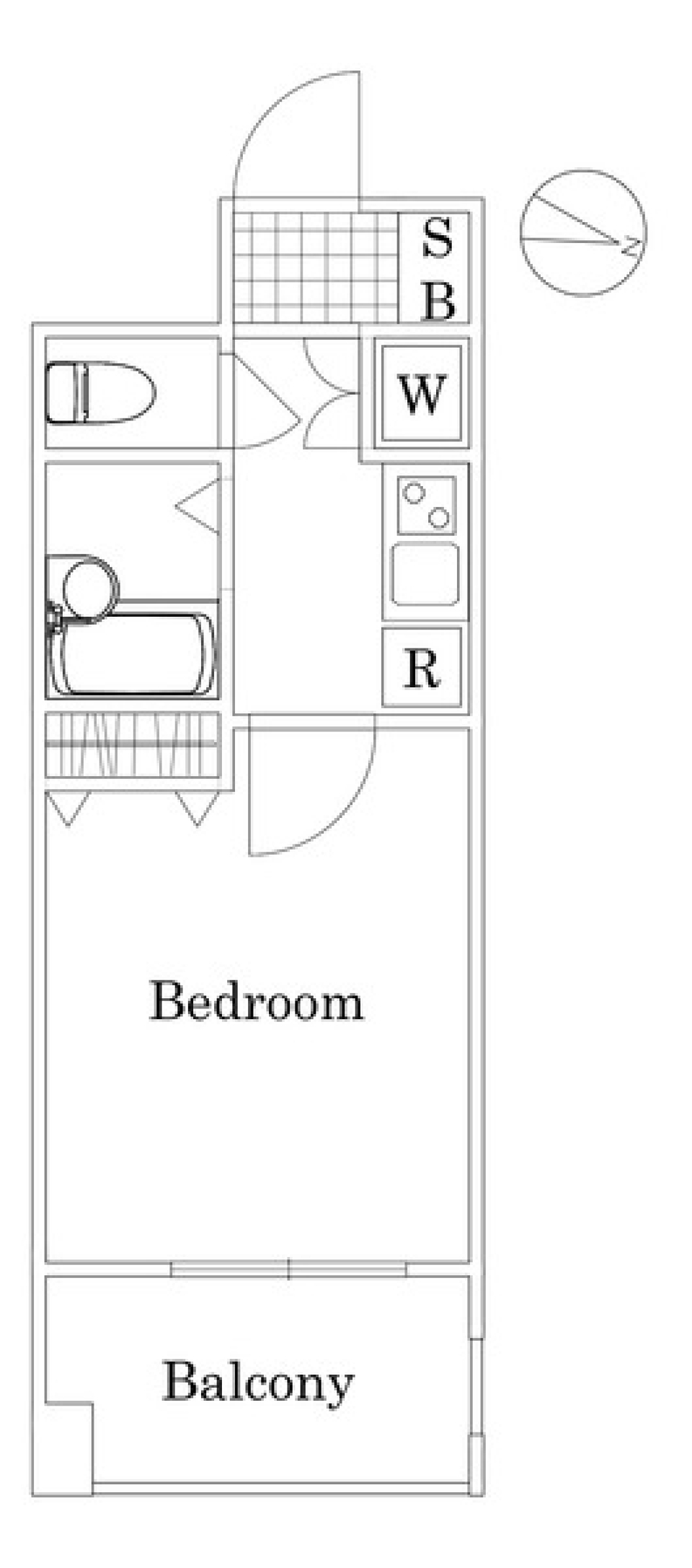 ミリオン大塚アヴィニティー　904号室の間取り図