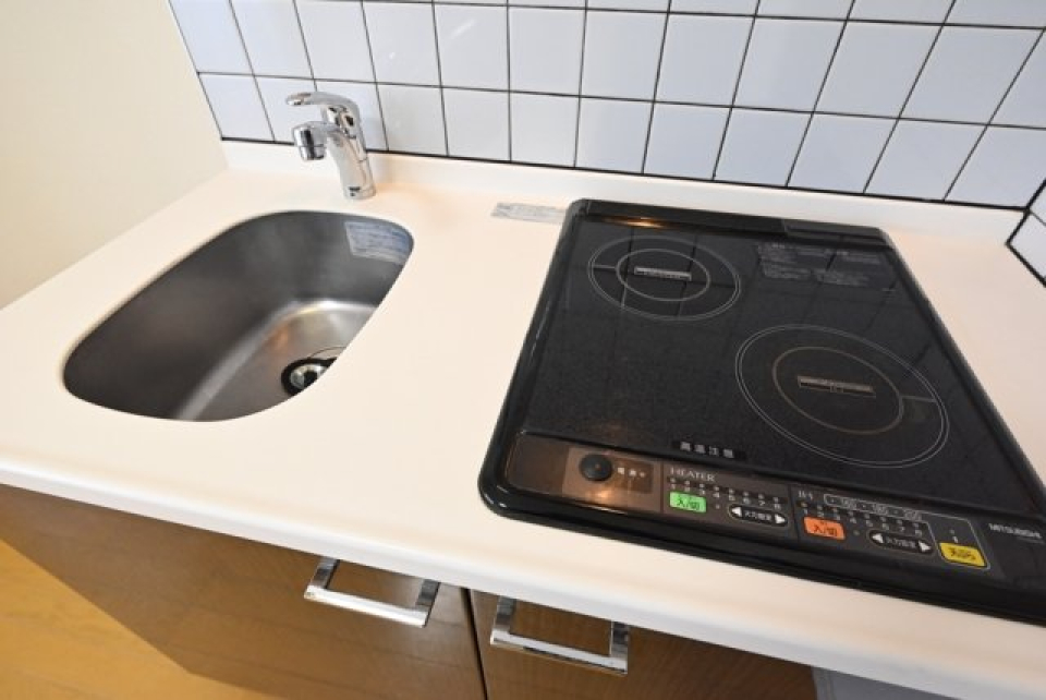 システムキッチン（1口IH・1口ラジエント）