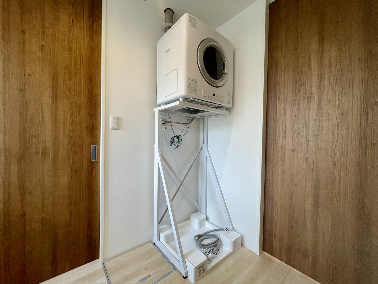 なんと！衣類乾燥機完備です。