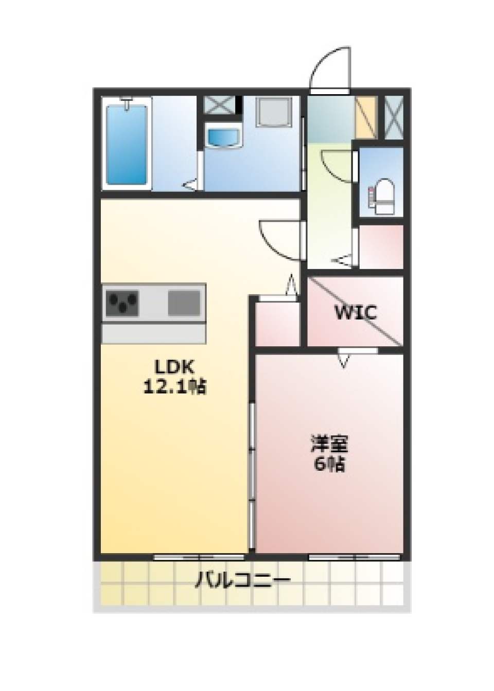 几帳面でもズボラでも、オールOK［新築］の間取り図