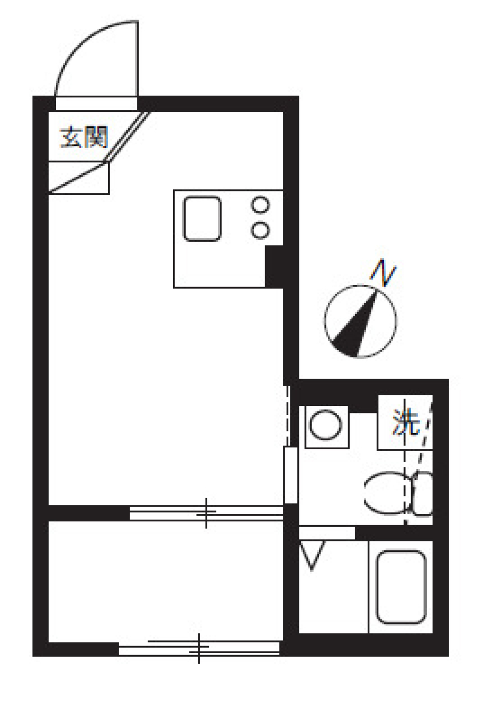 アピチェ田園調布　402号室［新築］の間取り図