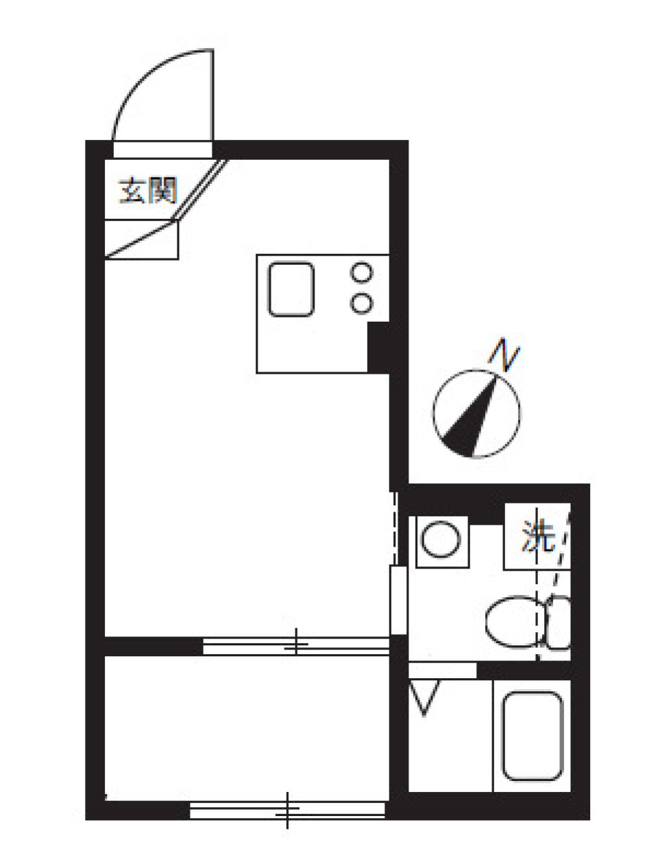 アピチェ田園調布　302号室［新築］の間取り図