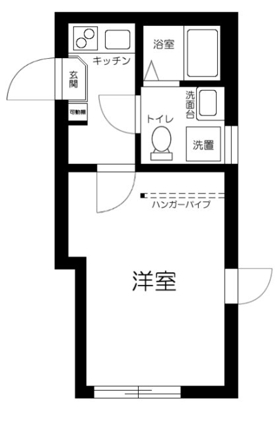 Contrail六町［新築］の間取り図