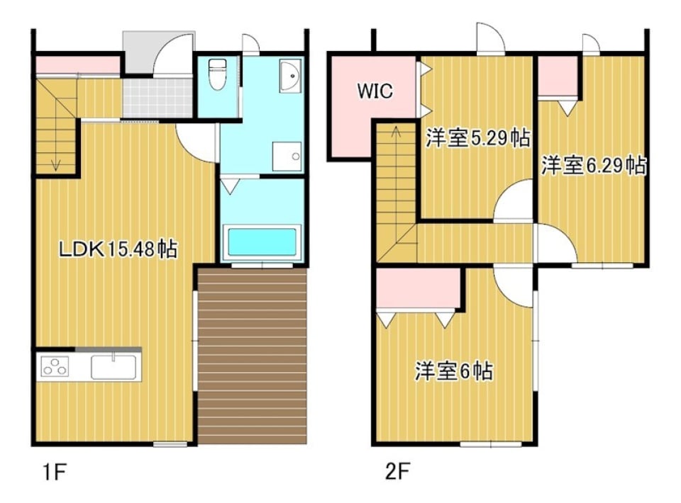 3LDKで始めるファミリーライフの間取り図