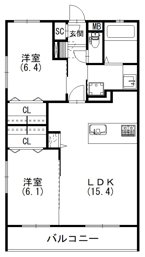 間取り図。