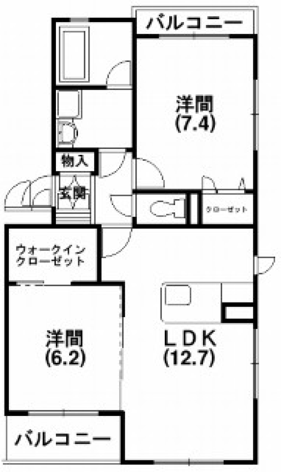 ポカポカLDKのお家にかえろうの間取り図