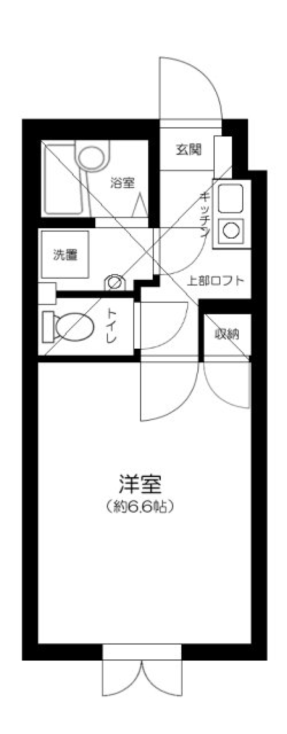 ウェルハウス広尾　302号室の間取り図