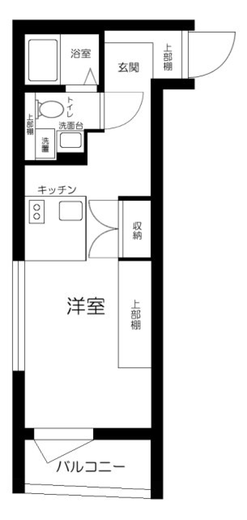 ｔｒｉａｓ１２９ 701号室の間取り図