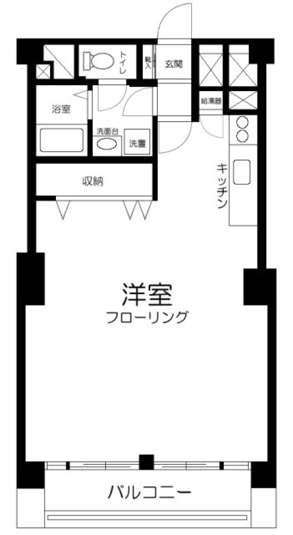 市ヶ谷左内坂ハイム　803号室の間取り図