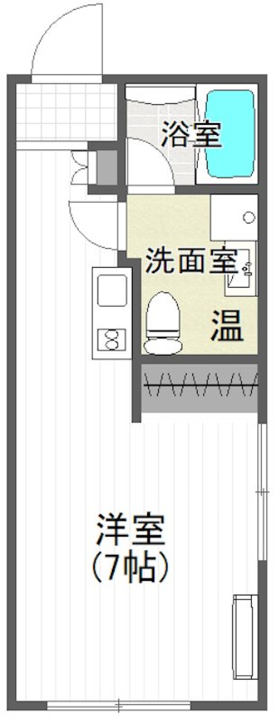 オーパス羽田 501号室の間取り図
