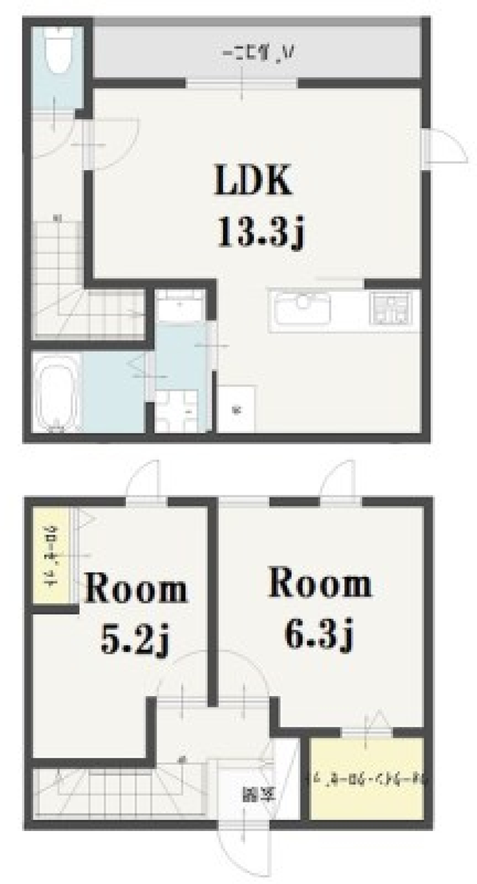 Imagawa Mid Garden Suite 109号室［新築］の間取り図