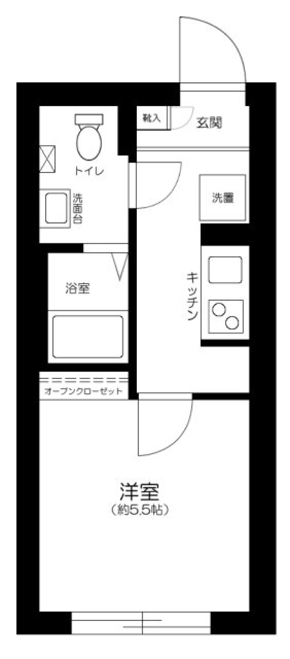 Ｒｅｓｉｄｅｎｃｅ　武蔵小山　403号室の間取り図