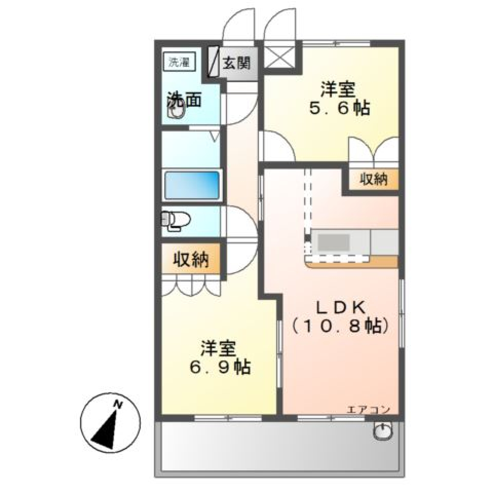 朝陽を浴びてはじまる生活の間取り図