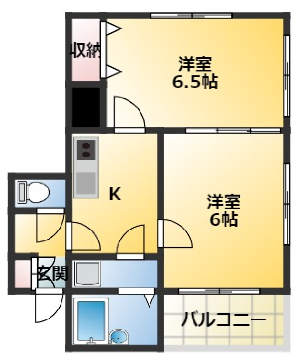 ジグソー16　103号室の間取り図