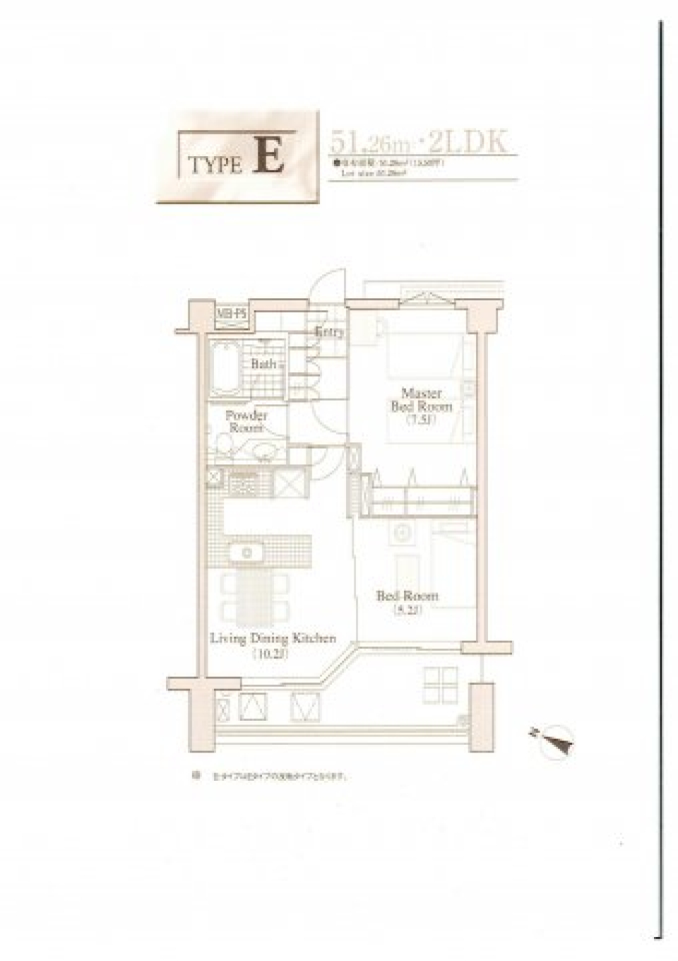 ＬＡＮＡＩ　ＨＥＲＩＴＡＧＥ（ラナイヘリテイジ）　303号室の間取り図