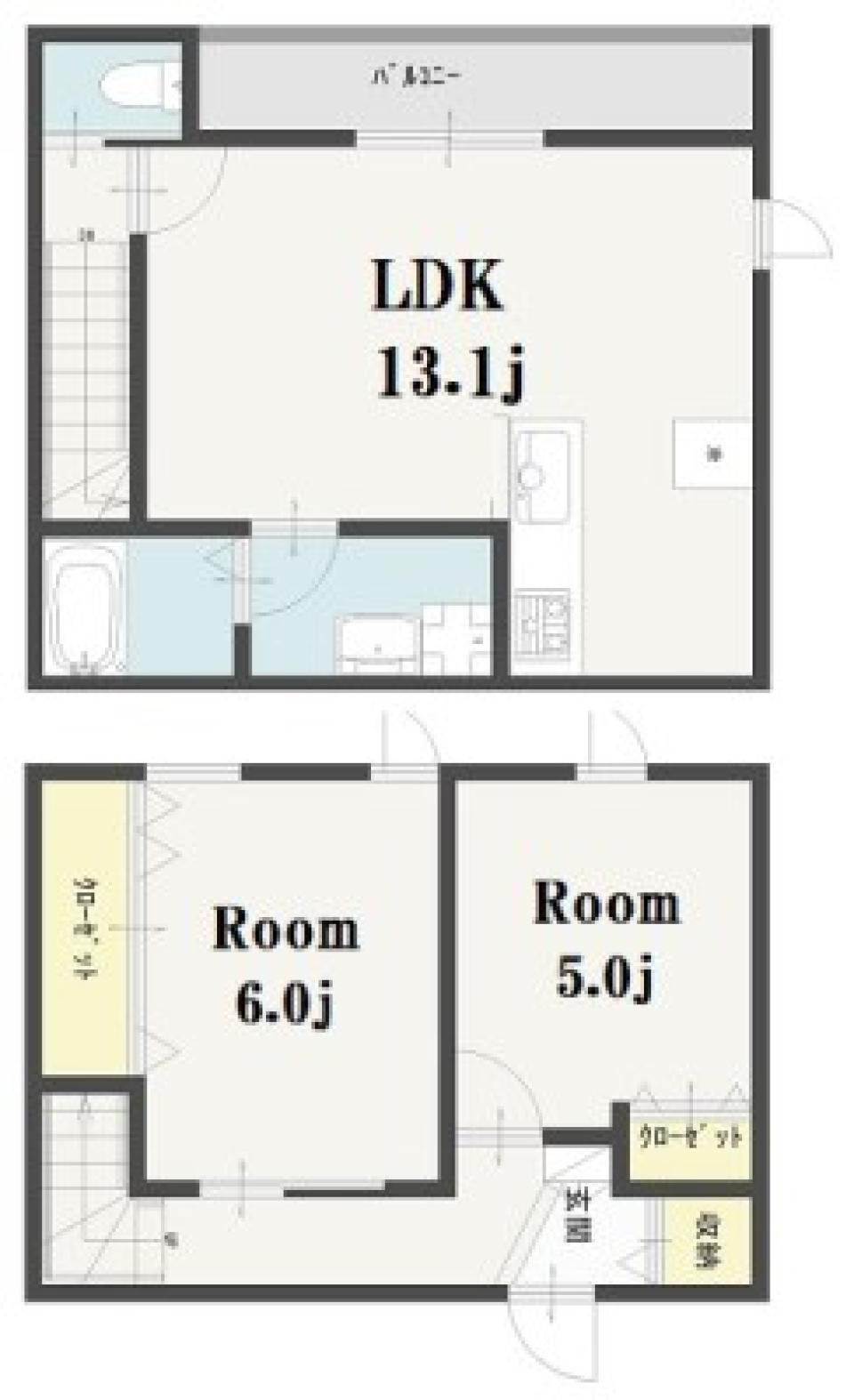 Imagawa Mid Garden Suite 103号室［新築］の間取り図